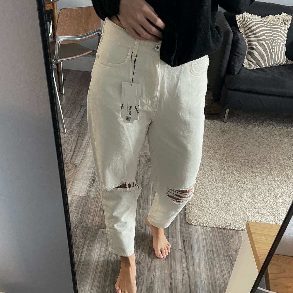 NWT ZARA Mom Jeans